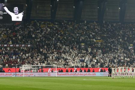 Saudi-Arabien: Pfiffe bei Schweigeminute für Beckenbauer