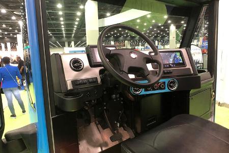 Blue Arc Delivery Truck EV