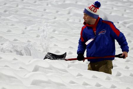 Schneechaos: Play-off-Spiel in Buffalo verschoben