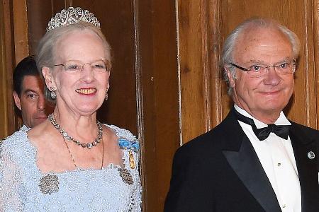 Schwedens Carl Gustaf würdigt Königin Margrethe zum Abschied