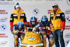 Bob: Lochner zum Abschluss auch im Vierer vor Friedrich