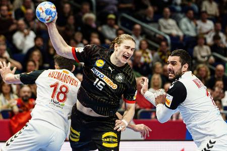 Tor-Party in Berlin: Handballer stürmen in EM-Hauptrunde