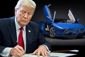 Lamborghini Diablo Roadster von Donald Trump