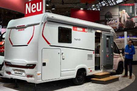 Außenaufnahme, Eingangstür, Wohnmobil