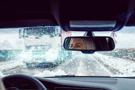 Eisregen Autofahren Winter