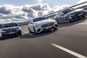 Audi RS 7, BMW Alpina B5 GT, Mercedes-AMG GT 63 S