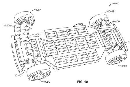 Ford Patent modularer Elektro-Baukasten