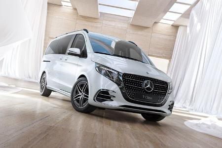 Mercedes Midsize-Vans Modellpflege Facelift 2023 Vito eVito V-Klasse