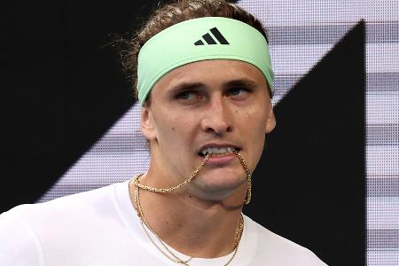 Ohne Tennisschläger: Rollentausch bei Alexander Zverev