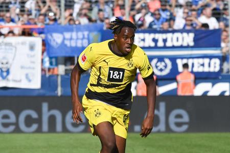 Jamie Bynoe-Gittens (ab 67.) - Note: 2,5 - Wollte sich nach der Pause sichtlich zeigen und probierte viel im Eins-gegen-eins. Hatte nicht immer Erfolg. In der Schlussminute erzwang er allerdings das vierte Tor mit seinem Flügellauf.