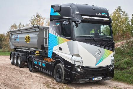 Daimler E-Actros Long Haul Meiller Kipplaster