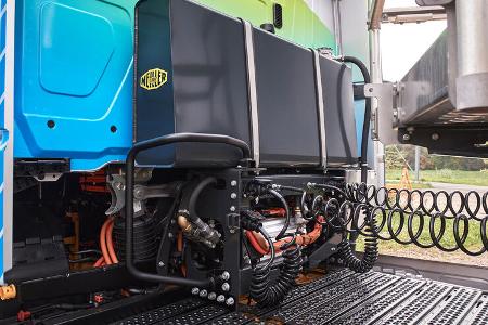 Daimler E-Actros Long Haul Meiller Kipplaster Inverter