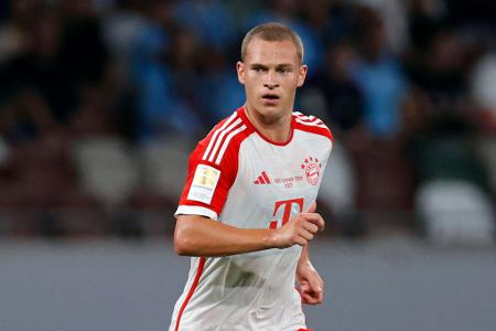 MITTELFELD: Joshua Kimmich - Note: 4,0 - Zeigte sich aggressiv im Gegenpressing und holte viele Bälle schnell zurück. Vermochte es aber nicht, das Union-Bollwerk mit Pässen verlässlich zu knacken. Erneut keine Top-Leistung des Mittelfeld-Dirigenten.
