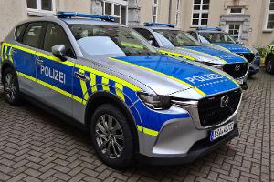 Mazda CX-60 Polizeiauto Sachsen-Anhalt