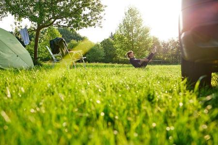 Klettern mit dem Bulli