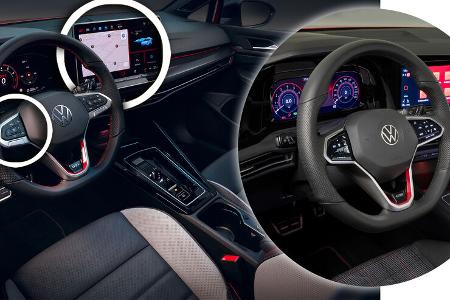 Golf 8 Facelift Vergleich Alt Neu 2024