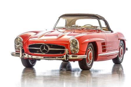 Mercedes-Benz 300 SL Roadster, 1958, DB 543 Feuerwehrrot