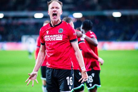 Hannover beendet dank Nielsens Doppelpack Durststrecke