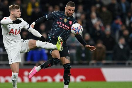 FA-Cup: Tottenham scheidet spät gegen Manchester City aus