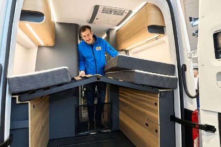 Adria Twin Max 600 SPB Querbett