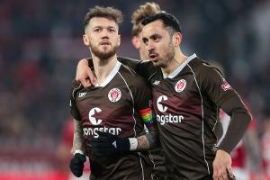 St. Pauli gewinnt auch in Düsseldorf - Hartel trifft doppelt