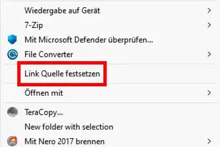 Das Tool Link Shell Extension erweitert das Kontextmenü um einen unscheinbaren Befehl, leistet aber sehr gute Dienste, wenn Dateien an mehreren Orten bereitgestellt werden sollen.