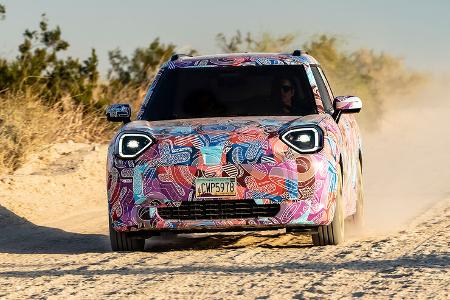 Mini Aceman Elektro Crossover Werks Prototyp Erlkönig