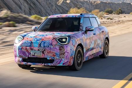 Mini Aceman Elektro Crossover Werks Prototyp Erlkönig