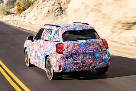 Mini Aceman Elektro Crossover Werks Prototyp Erlkönig