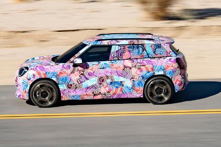 Mini Aceman Elektro Crossover Werks Prototyp Erlkönig