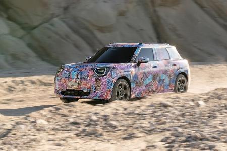 Mini Aceman Elektro Crossover Werks Prototyp Erlkönig