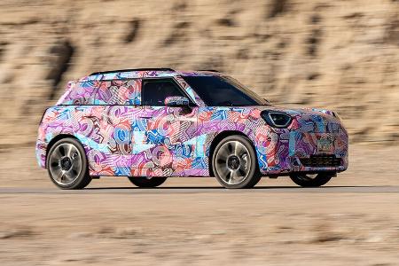 Mini Aceman Elektro Crossover Werks Prototyp Erlkönig