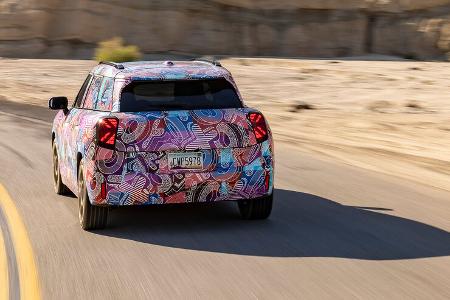 Mini Aceman Elektro Crossover Werks Prototyp Erlkönig