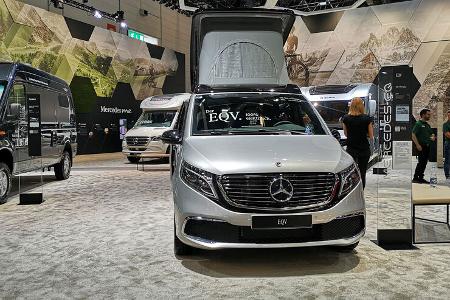 E-Campervan Mercedes-Benz EQV mit Sortimo-Ausbau