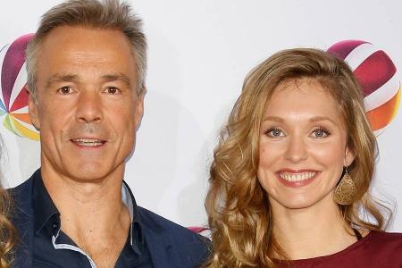 Hannes Jaenicke und Stephanie Krogmann sind 