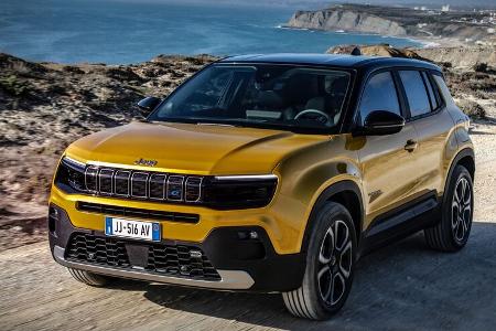 Jeep Avenger Elektro Neuvorstellung Modelljahr 2023