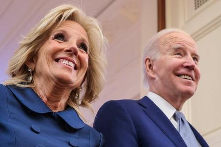 Anlässlich der Grammys: Joe und Jill Biden auf dem Weg nach L.A.