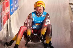 Rodeln: Langenhan siegt nach starker Aufholjagd