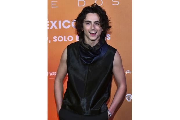 ...Timothée Chalamet, der wieder die Hauptrolle spielt.
