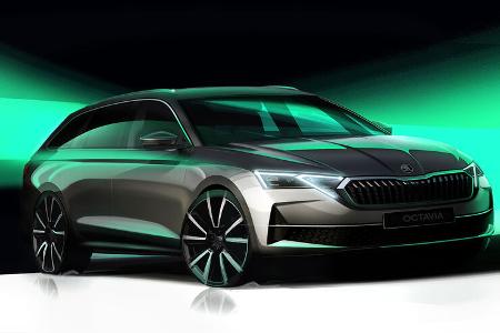 Skoda Octavia Facelift 2024