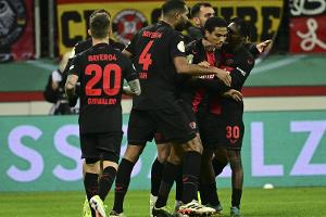 Titel-Traum lebt: Bayer schlägt Stuttgart im Pokal-Kracher