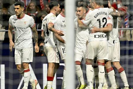 Copa del Rey: Bilbao legt bei Atletico vor