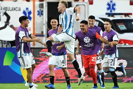 Argentinien sichert sich Olympia-Ticket gegen Brasilien