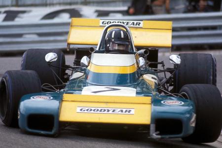 Brabham-Cosworth BT34 - 1971 - Das Thema Lufteinlass löst Brabham 1971 auf ganz besondere Weise. Dass sich dieses Design nicht durchgesetzt hat, wundert heute niemanden.