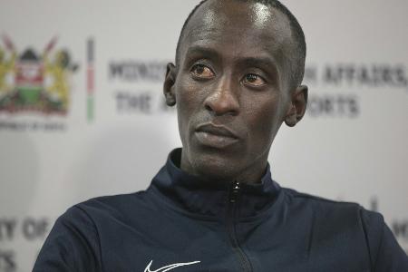 Coe und Kenias Staatschef besuchen Kiptums Begräbnis