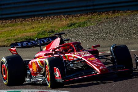 Ferrari - Formel-1-Traditionsrennstall Ferrari hat seinen roten Renner präsentiert. Farblich sorgen die Italiener mit dem SF-24 für keinerlei Überraschungen.