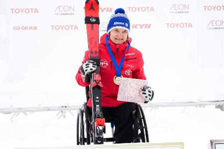 Para-Ski: Forster siegt in Sapporo als Alleinunterhalterin