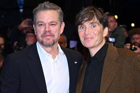 Matt Damon und Cillian Murphy glänzen bei der Eröffnung der Berlinale