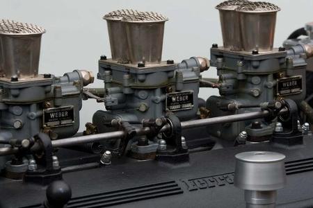 Historischer Ferrari-PrŸfstand