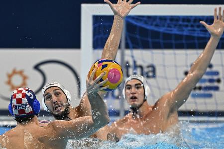 Kroatiens Wasserballer gewinnen dritten WM-Titel